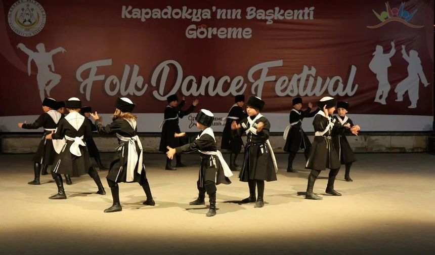 Göreme'de Kültürlerin Dansı Muhteşem Finalle Sona Erdi