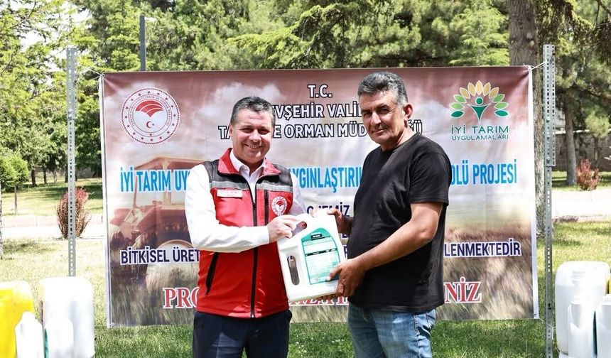 Nevşehir'de Organik Tarıma Güçlü Destek