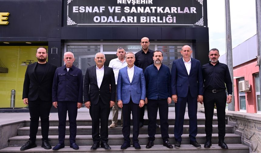 Vali Hüseyin Kök'ten NEVESOB'a Ziyaret