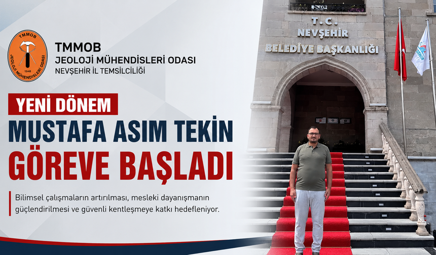 Jeoloji mühendisleri odası'nda yeni dönem