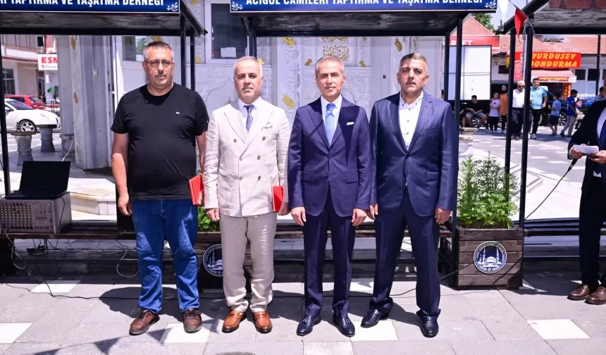 Acıgöl Çarşı Camii Külliye Hizmet Binası Açıldı