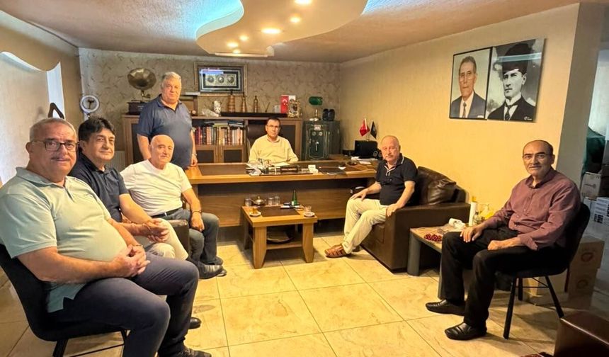 Türk ve Dünya Ozanları Ocağı'ndan NTSO Başkan Adayı Babaoğlu'na Ziyaret