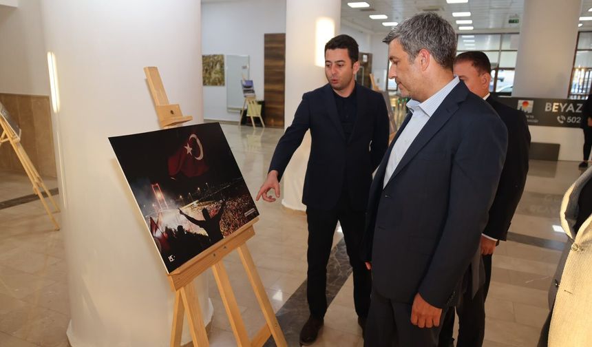 Kapadokya Alan Başkanlığı'nda 15 Temmuz Fotoğraf Sergisi Açıldı