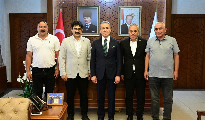 Niğde Heyetinden Nevşehir Valisi Hüseyin Kök'e Nezaket Ziyareti