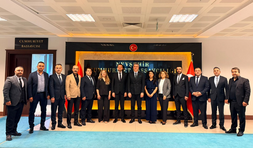 Ertaş'tan Başsavcı Çalış'a Hayırlı Olsun Ziyareti