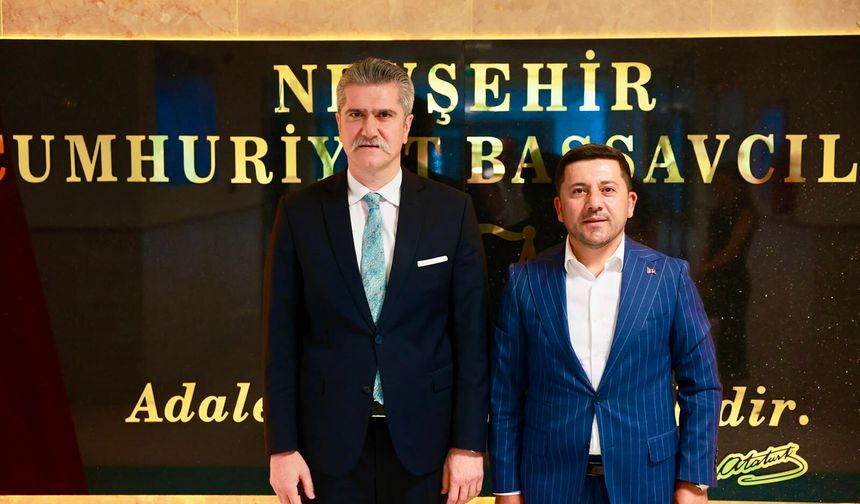 Başkan Arı'dan Başsavcı Çalış'a Ziyaret