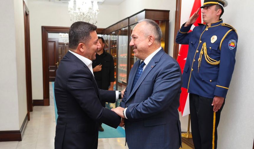 Başkan Arı, Emniyet Genel Müdürü ile görüştü