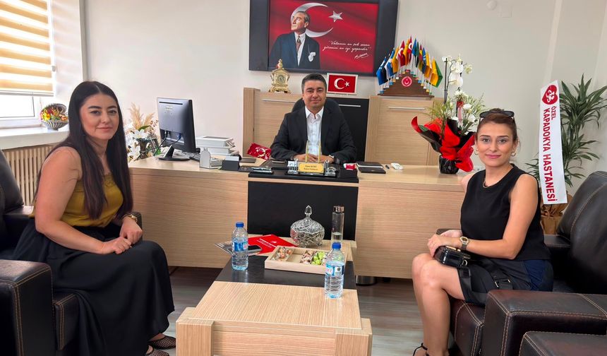 Özel Kapadokya Hastanesi’nden Emre Kurt’a Hayırlı Olsun Ziyareti