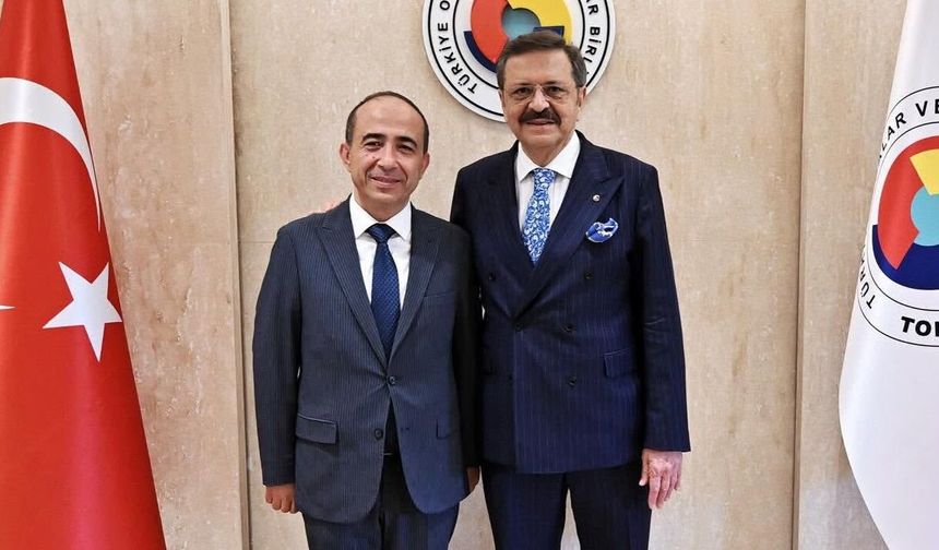 BİMSADER Başkanı Sonugelen'den TOBB Başkanı Hisarcıklıoğlu'na Ziyaret