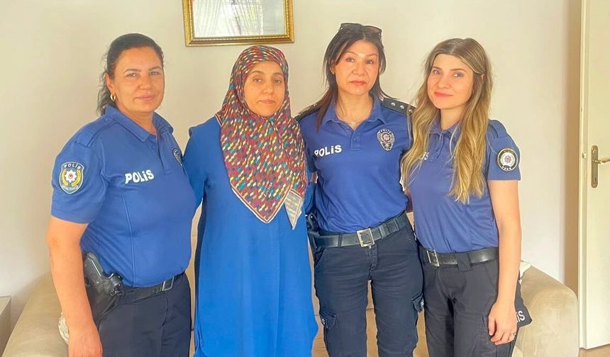 Nevşehirli Şehit Polis Murat Hamleci'nin Eşi Ziyaret Edildi