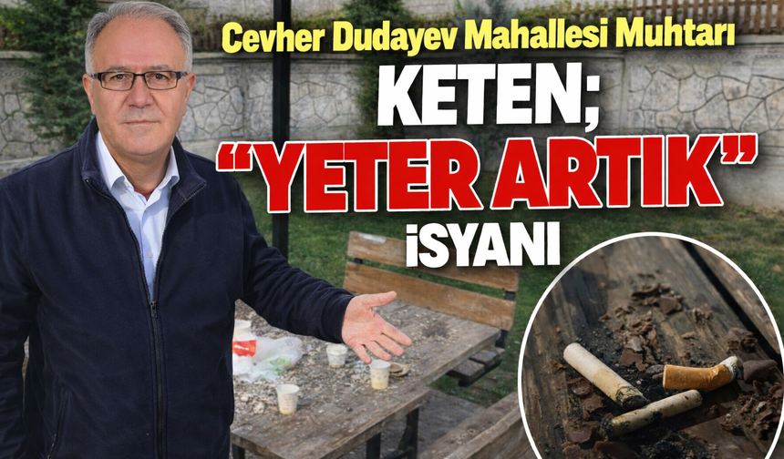 Cevher Dudayevi'de "Yeter Artık" İsyanı