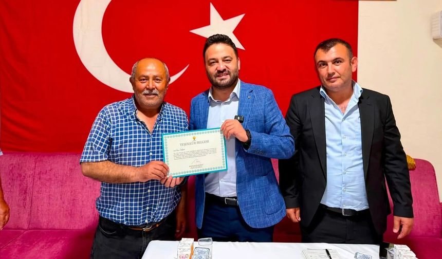 AK Parti Heyeti Kozaklı Köylerinde Vatandaşlarla Buluştu