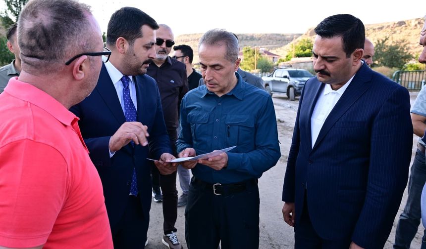 Vali Kök'ten Kaymaklı-Mazı Yoluna Yakın Takip