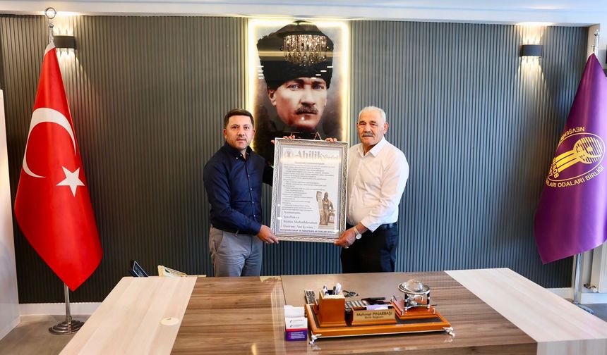 Başkan Arı'ndan NEVESOB'a Ziyaret