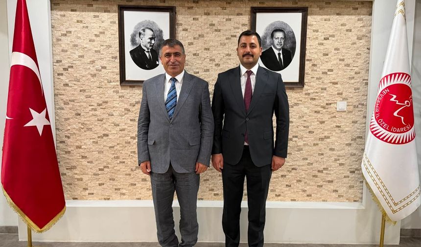 Rektör Aktekin’den İl Özel İdaresi Genel Sekreteri Balak’a Ziyaret