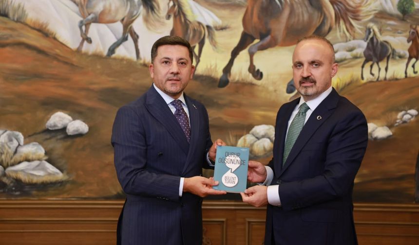 Bakan Yardımcısı Turan’dan Başkan Arı’ya Ziyaret