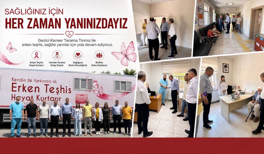 İl Sağlık Müdürü Hasan Tartar Karapınar'da Sağlık Hizmetlerini İnceledi