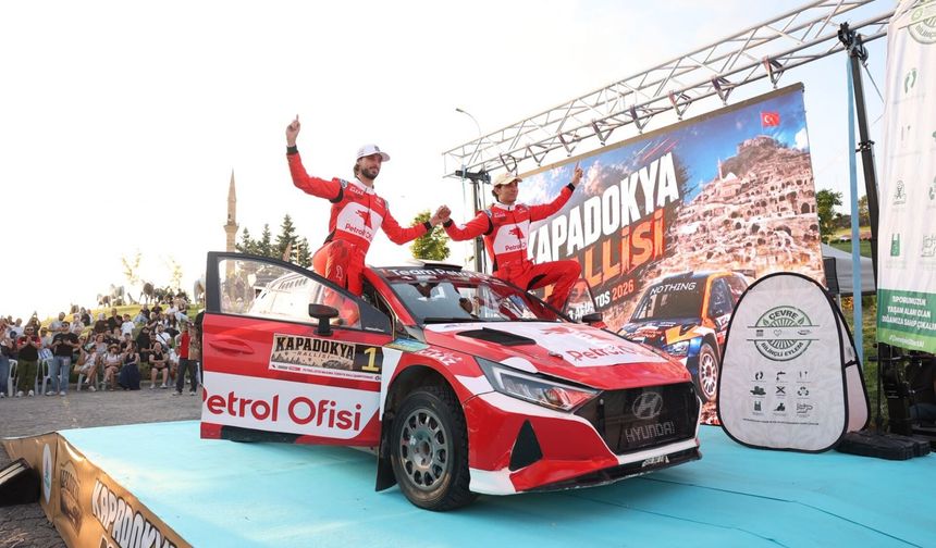 Kapadokya Rallisi 2026’da Şampiyonlar Belli Oldu