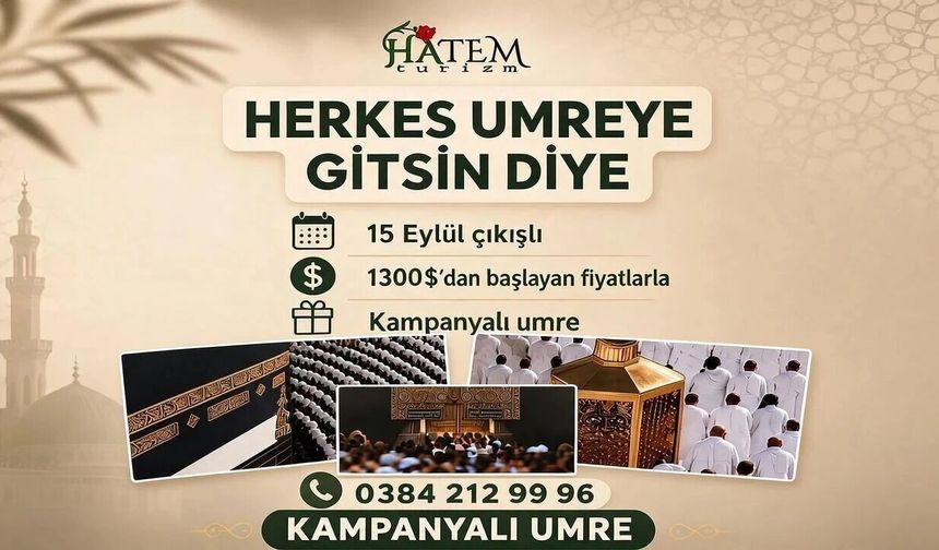 Hatem Turizm’den Kaçırılmayacak Umre Kampanyası