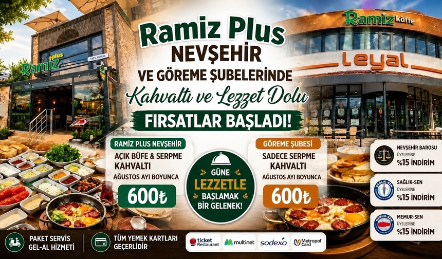 Temmuz ayına özel kahvaltı kampanyası: 600 TL