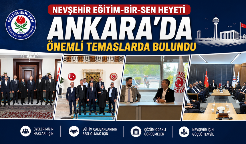 Nevşehir EBS Yönetiminden Ankara Çıkarması