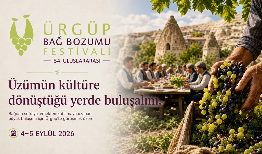 Ürgüp’te Bağ Bozumu Heyecanı: Festival İçin Tarih Belli Oldu