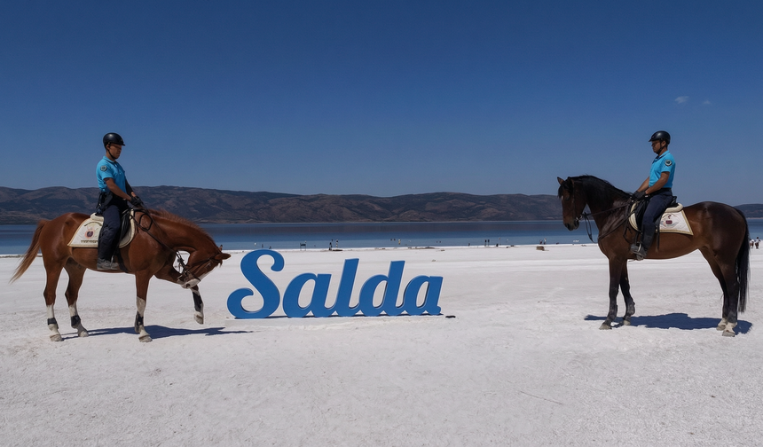 Nevşehir JAKEM’in Atlı Timleri Salda Gölü’nde