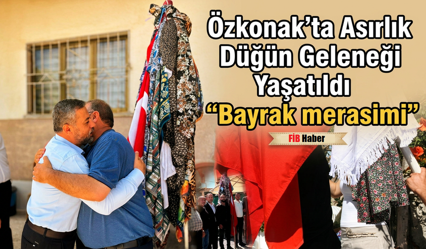 Nevşehir’de Bayraklı Düğün Geleneği Yaşıyor