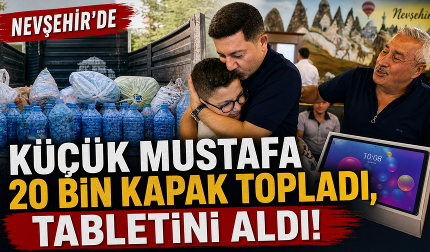 Nevşehirli Mustafa 2 Yılda 20 Bin Kapak Topladı!
