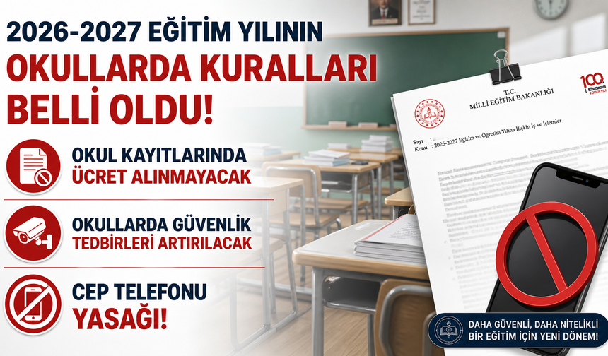 Okul Kayıtlarında Ücret Talep Edilemeyecek