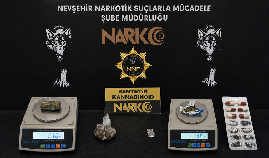 Nevşehir’de zehir tacirlerine operasyon
