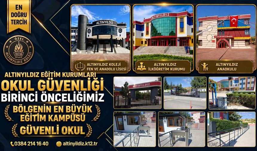 Altınyıldız'da Güçlendirilmiş Okul Güvenliği