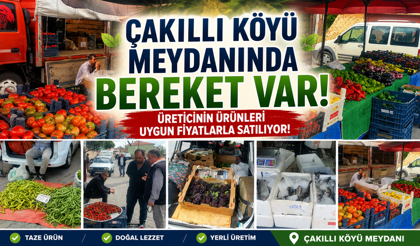Çakıllı’da Köylünün Alın Teri Tezgâhlarda