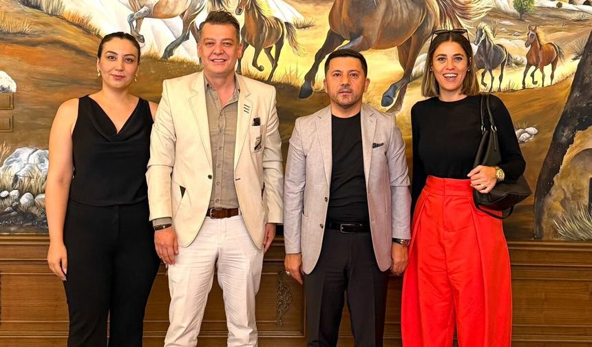Kapadokya Rotary Kulübü’nden Başkan Rasim Arı’ya Ziyaret