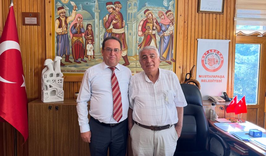 Nevşehir Eski İl Turizm Müdürü Velettin Birsöz Mustafapaşa'da
