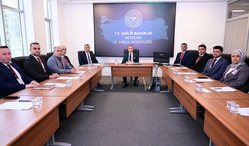 Vali Kök'ten İl Sağlık Müdürlüğü'ne Ziyaret