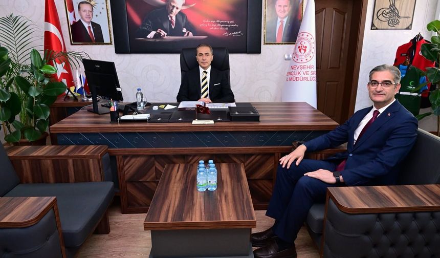 Vali Kök'ten Gençlik ve Spor Müdürlüğü'ne ziyaret