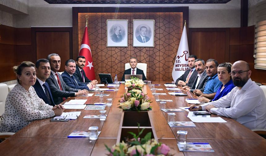 Nevşehir’de Toprak Koruma Kurulu Toplandı