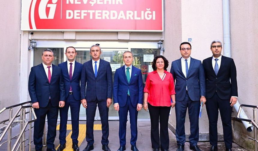 Vali Kök, Nevşehir Defterdarlığını Ziyaret Etti