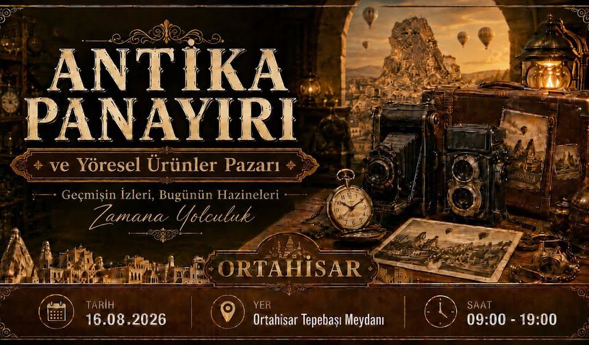 Ortahisar’da antika ve yöresel ürünler panayırı