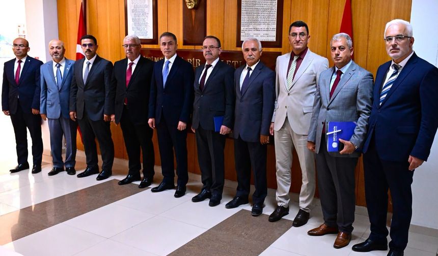 Vali Kök, İl Millî Eğitim Müdürlüğünü Ziyaret Etti
