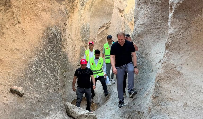 Kaymakam Adıgüzel Avla Kanyonu’nda: “Saklı Bir Cennet”