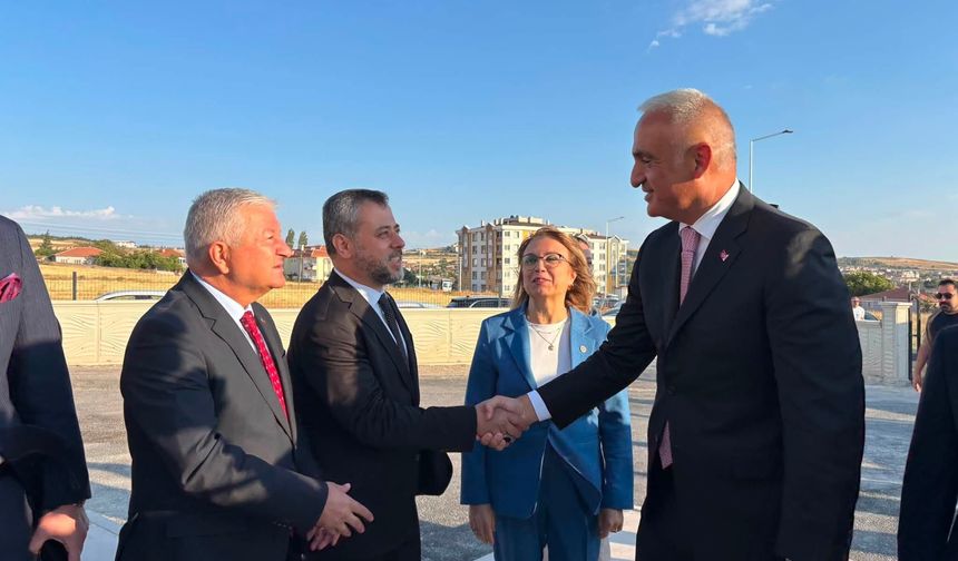 Kültür ve Turizm Bakanı Ersoy Hacıbektaş’ta