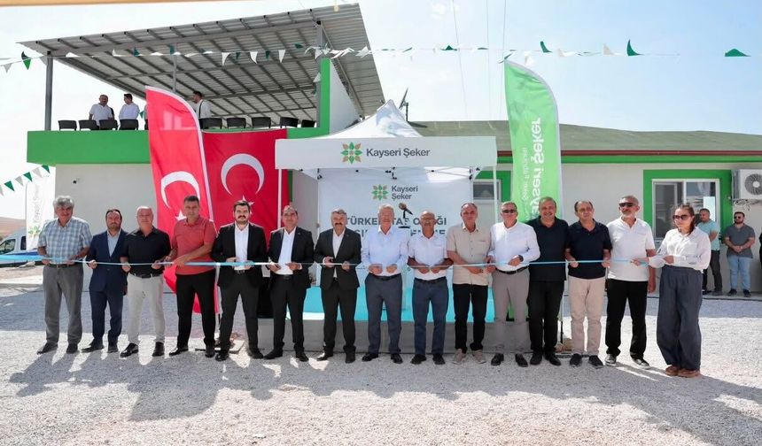 Kayseri Şeker’in Türkeli Taş Ocağı Törenle Açıldı
