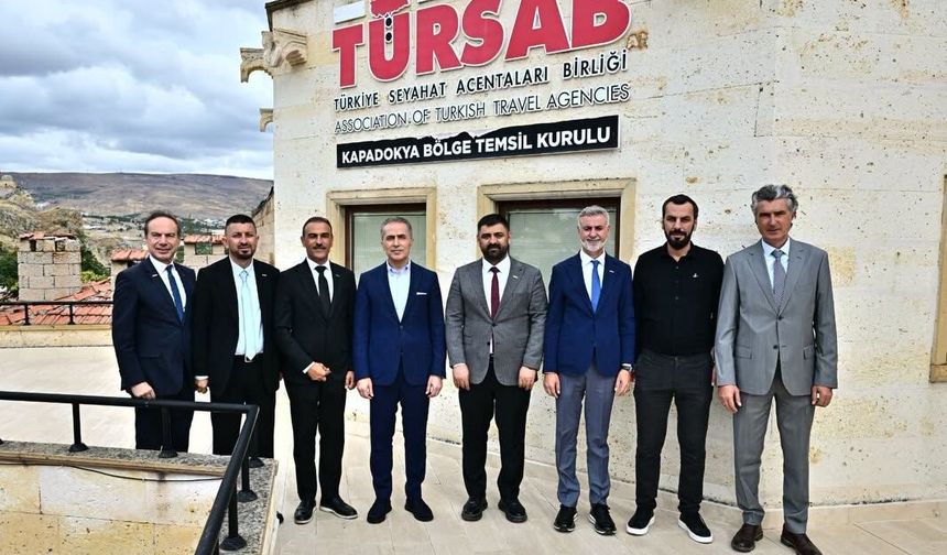 Vali Kök’ten TÜRSAB Kapadokya Bölge Temsil Kurulu’na Ziyaret