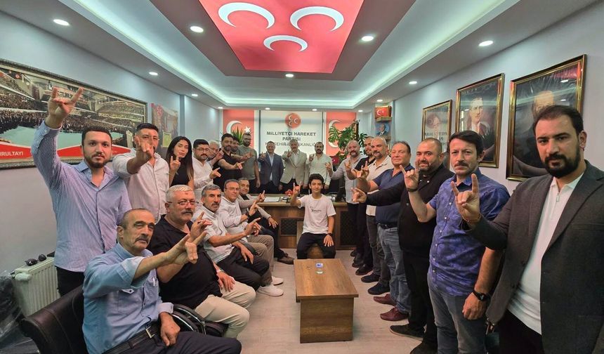 Ülkü Ocakları Nevşehir’den MHP İl Başkanı Doğu’ya Hayırlı Olsun Ziyareti