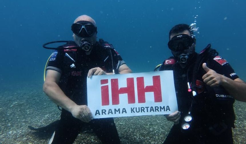 İHH Nevşehir’den Sualtı Arama Kurtarmada Bir İlk