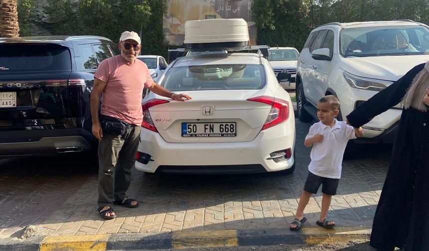 Nevşehir’den Kutsal Topraklara Araçla Gittiler