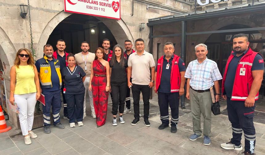 Özel Kapadokya Hastanesi Ambulansı Denetimden Başarıyla Geçti