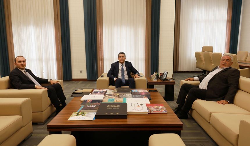 Kapadokya Alan Başkanı Aslanbay, Göreme Belediye Başkanı Eren’i Ağırladı